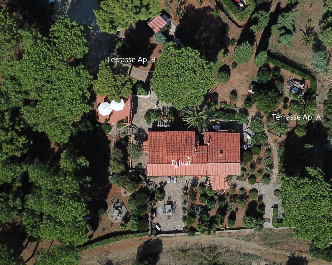 פורטו אזורו Studio-Appartment In Landhaus Mit Meerblick מראה חיצוני תמונה